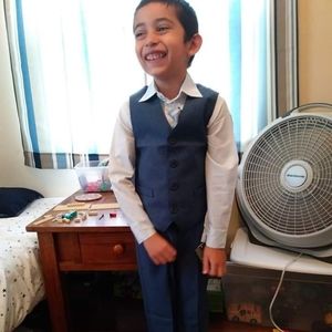 Van Heusen 4-piece Navy suit